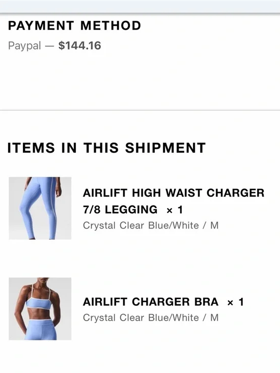 ALO Yoga Leggings and Sports Bra Set - Picture 8 of 8